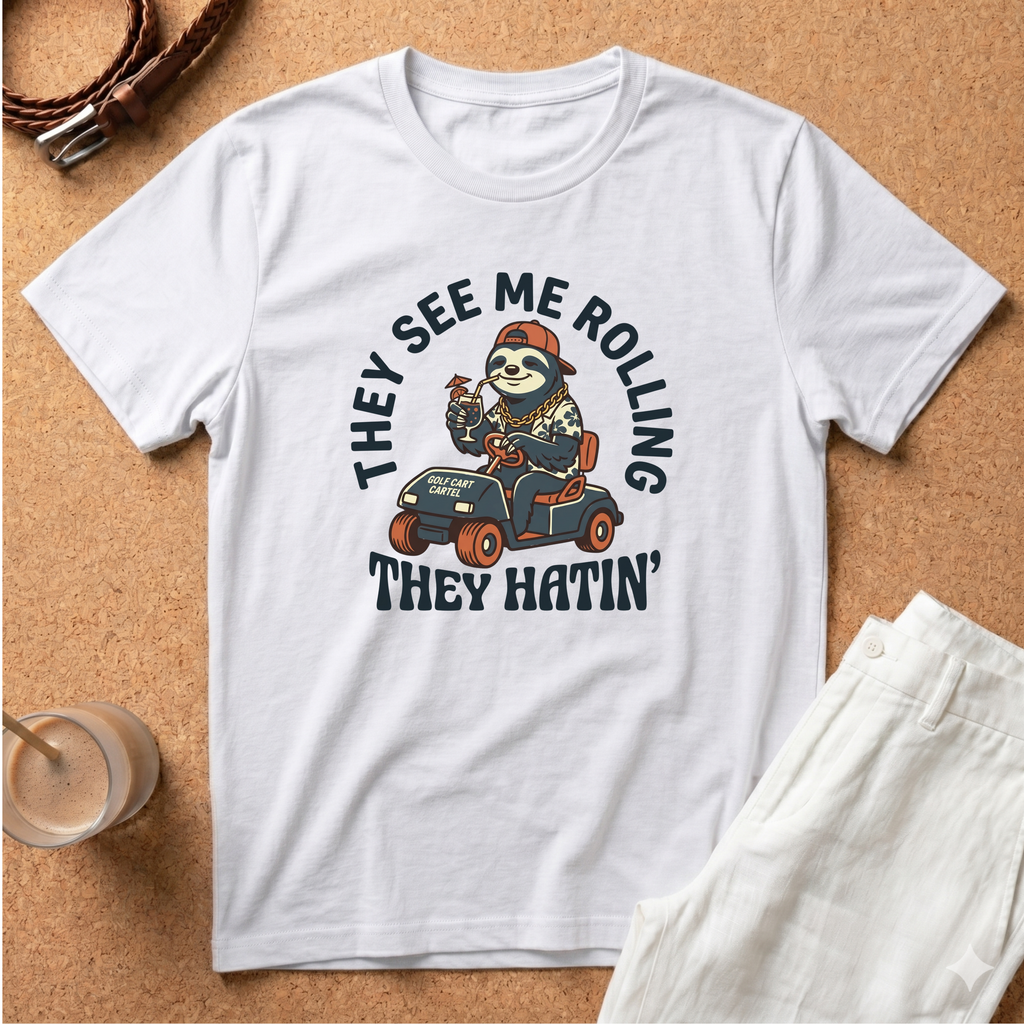 They See Me Rolling They Hatin' Sloth T-Shirt