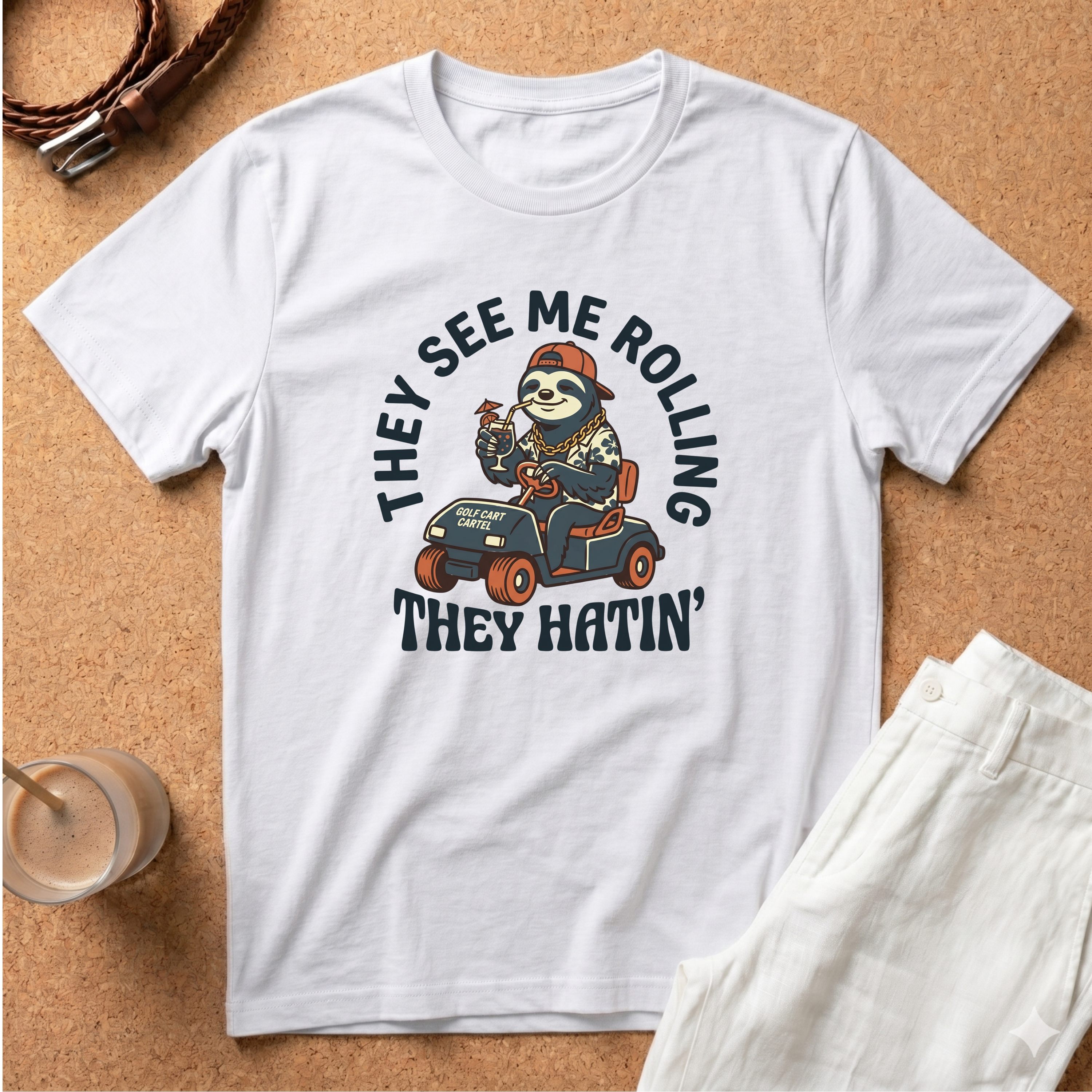 They See Me Rolling They Hatin' Sloth T-Shirt