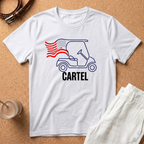 Golf Cartel T‑Shirt – Vintage Golf Cart Graphic Tee