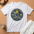 Golf Cart Cartel T-Shirt – Vintage Palm Golfing Tee