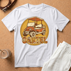 Golf Cart Vintage T-Shirt — Retro 'Cartel' Graphic Tee