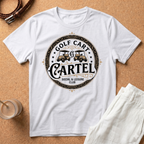 Golf Cart Cartel T‑Shirt — Vintage Golf Club Graphic Tee