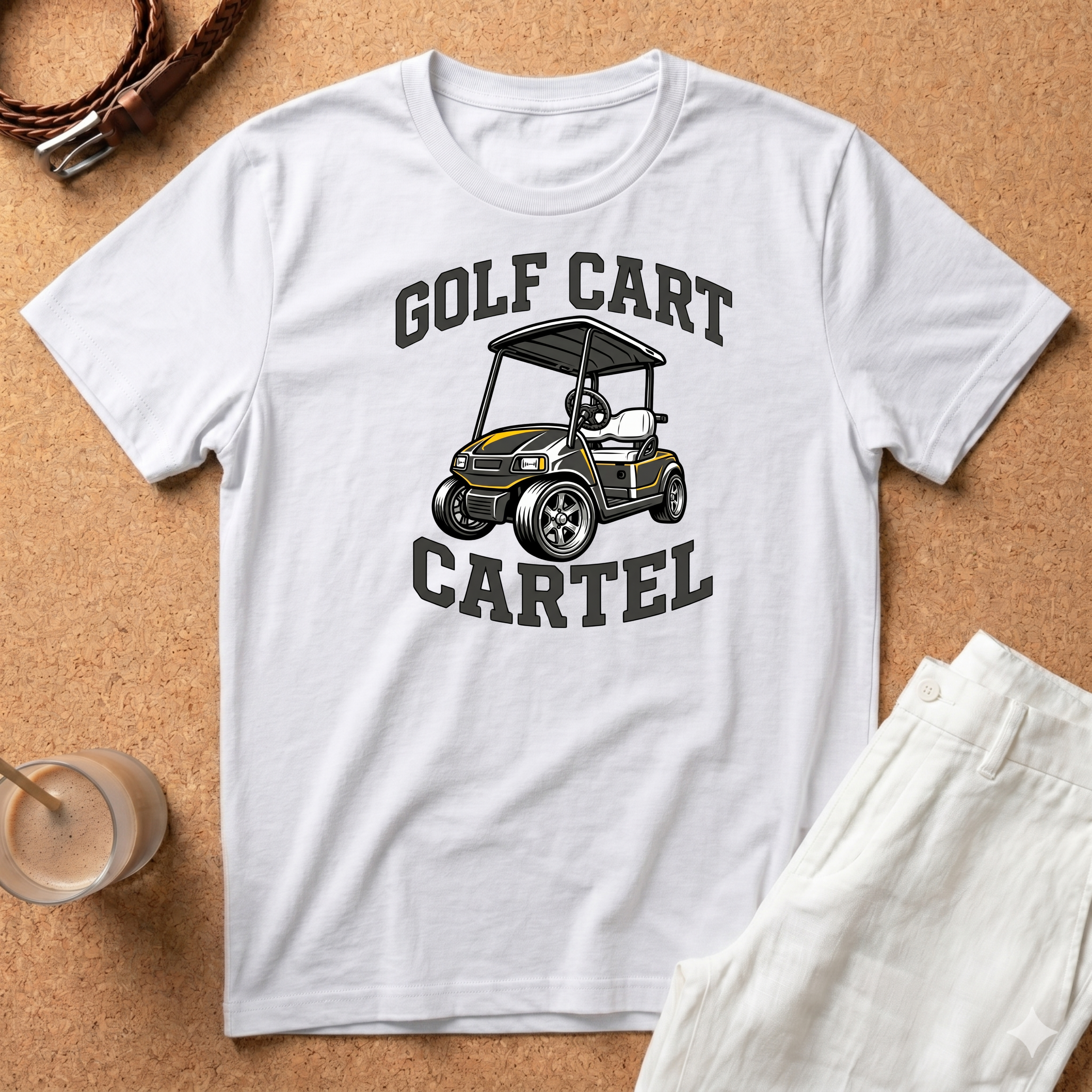 Golf Cart Cartel T-Shirt — Cartel Crew Tee